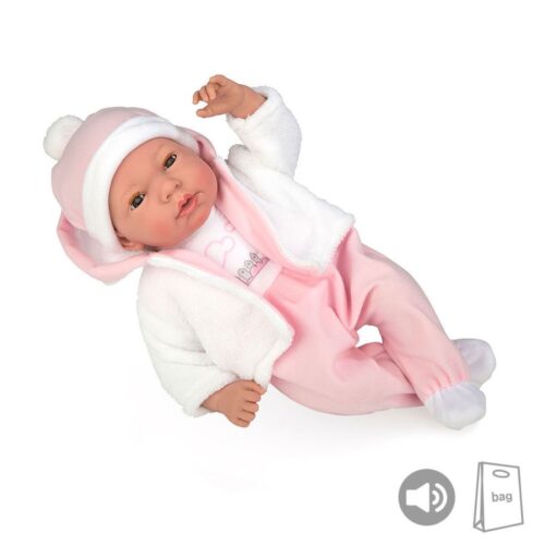 Elegance PB 38 cm Andie Rosa com Som