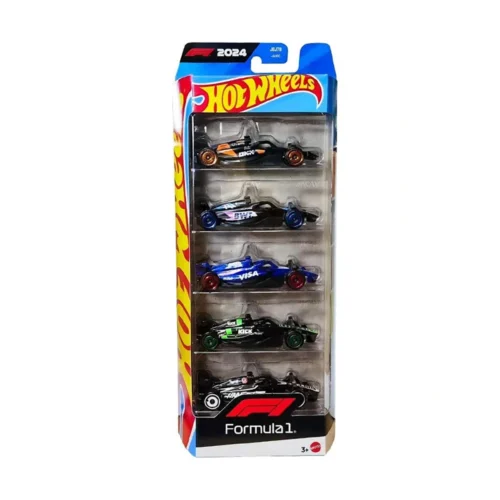 Hot Wheels Fórmula 1 Pack 5 Carros de Brincar