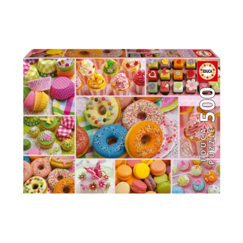 Puzzle 500 Colagem De Doces