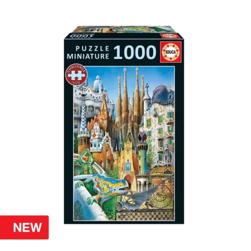 Educa Puzzle Miniaturas 1000 peças Guernica, Picasso