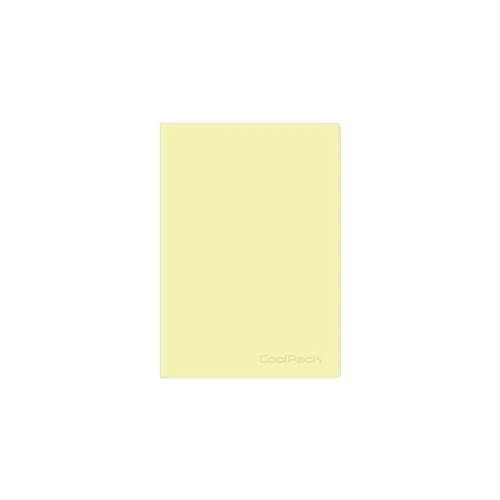 Caderno A5 Quad. PP Pastel Powder Yellow