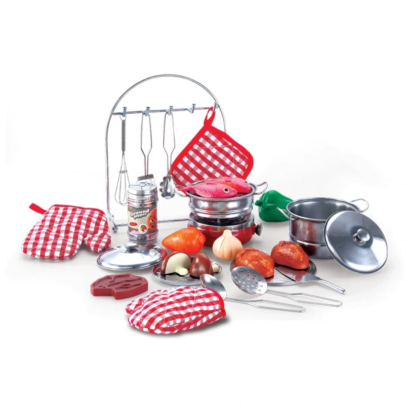 Giros Conjunto de Utensílios de Cozinha de Metal com 25 Acessórios