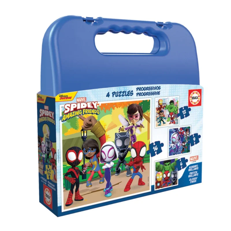 fb15726a3429f7af33e3082818532829.large Educa Malinha Progressivos Spidey