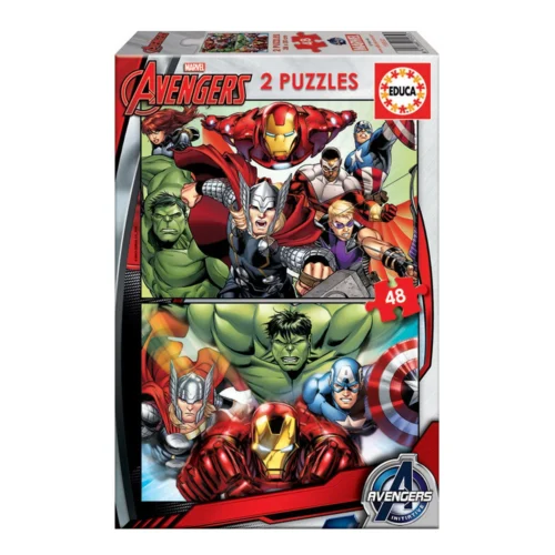 2x Puzzle 48 Vingadores