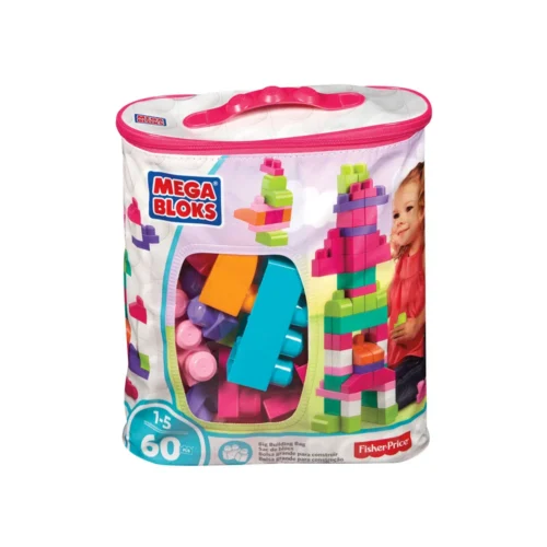 fd109f3d4434541a46486b7e2ea7fdae.large Mega Bloks Bolsa 60 Peças Rosa