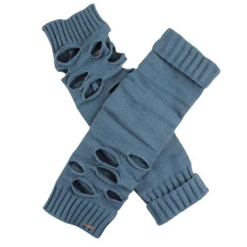 Polaina Cinza com Cortes Funky Punky