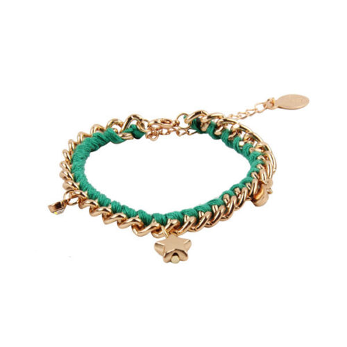 Pulseira em Rosca com Pendentes Funky Pop