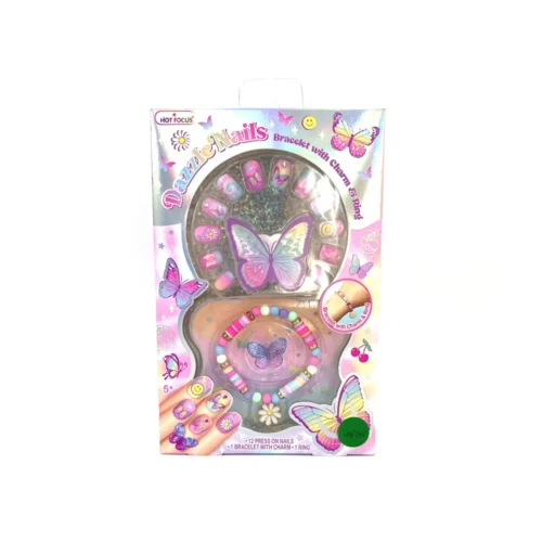 Kit Unhas + Bracelete Butterfly
