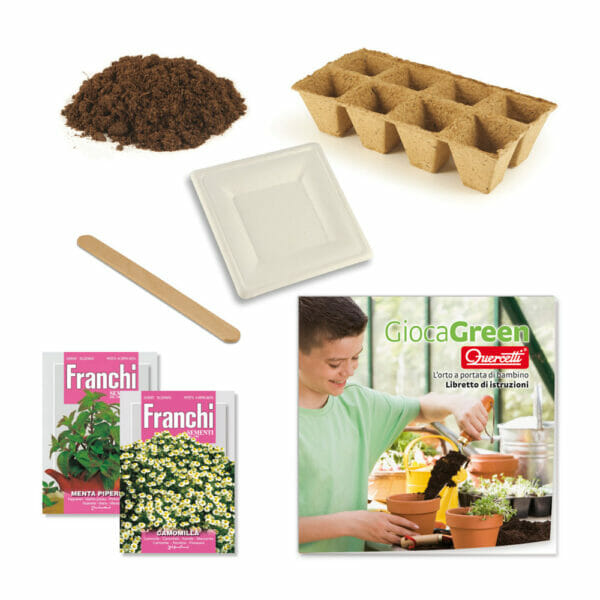 GiocaGreen Aprendo a Plantar Ervas Medicinais