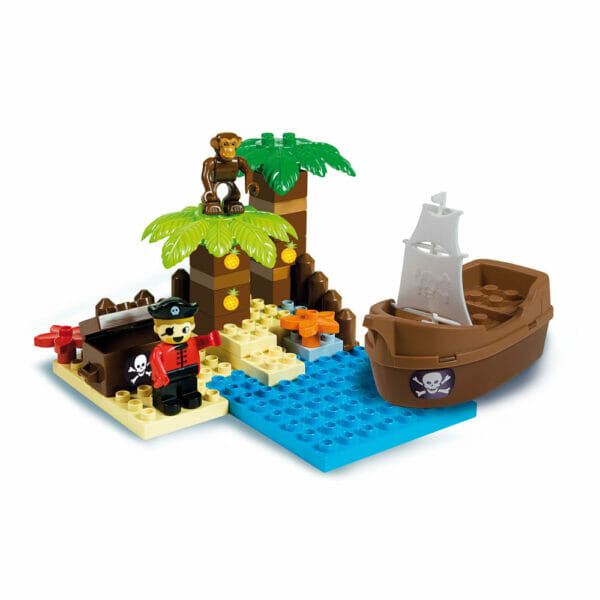 Ilha do Tesouro Unico 37 pcs