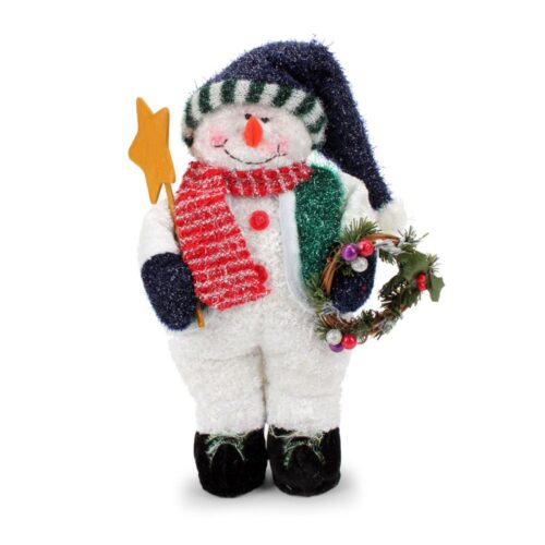 IMG16260C Boneco de Neve Decorativo com Estrela