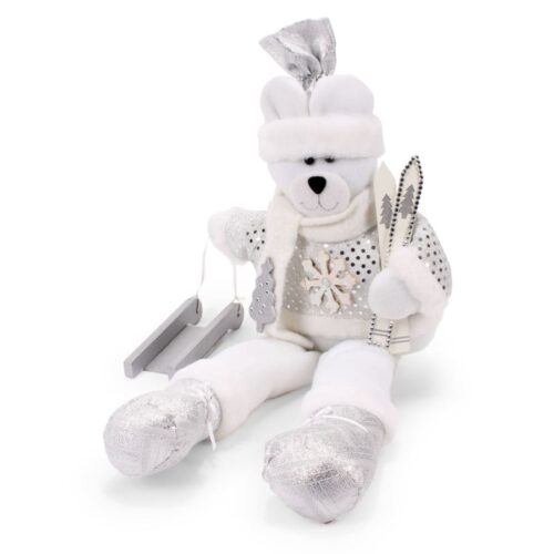 IMG16261C Ursinho Decorativo de Natal com Trenó