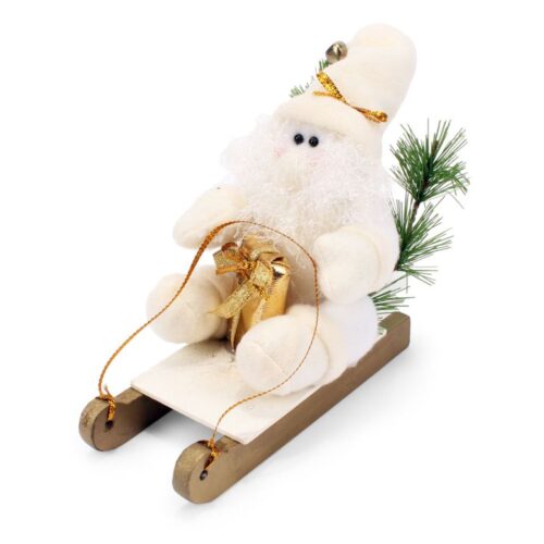 IMG20585A Pai Natal Decorativo com Trenó