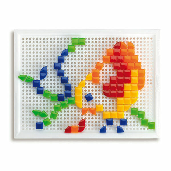 Jogo Arte Visual Mocho Pixel Small 100 Pinos 5 Cores