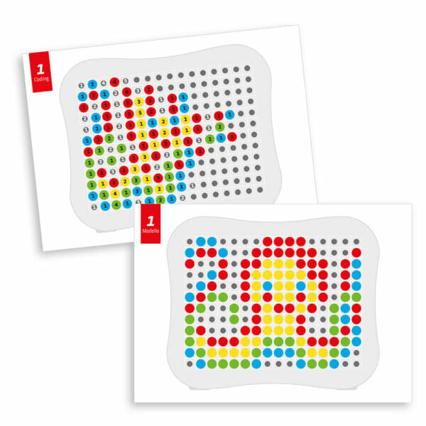 Jogo Peg Brite Coding 182 pcs