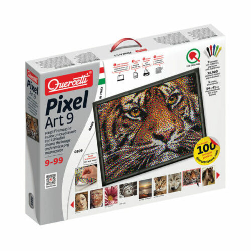 QCT00809 Jogo Pixel Art 14800 pcs 54x41 cm 6 cores