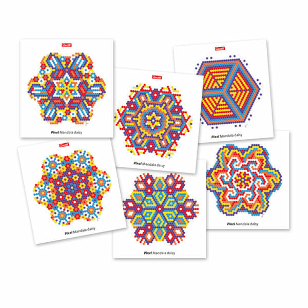 QCT02101_2 Jogo Pixel Mandala 1200 Pinos