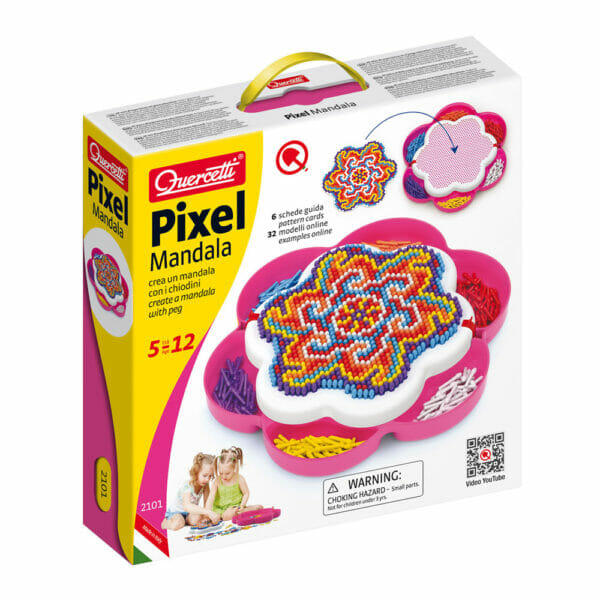 QCT02101 Jogo Pixel Mandala 1200 Pinos
