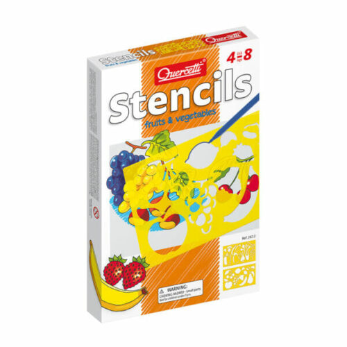 Jogo Stencils Frutas e Vegetais