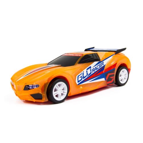 Racer Pull Back Laranja 18 cm