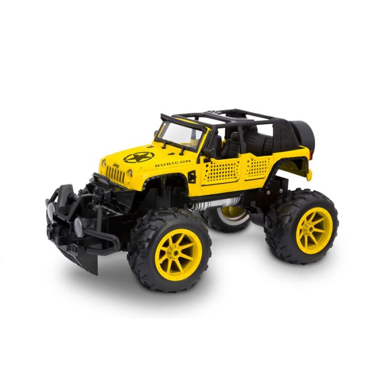 KZ85576_2 1/16 R/C Off-Road Truck Jeep Wrangler 27MHz Amarelo
