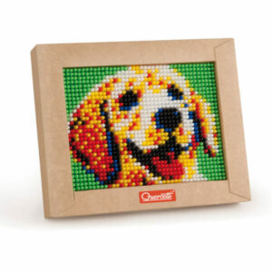 Mini Pixel Art o Cão 1200 Pinos + Placa