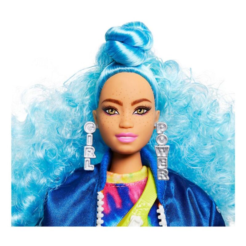 Barbie Extra Boneca Caracóis Azuis