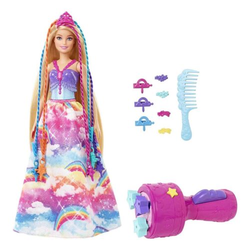Barbie Dreamtopia Tranças às Cores