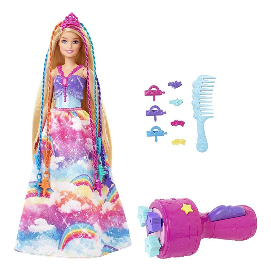 Barbie Dreamtopia Tranças às Cores