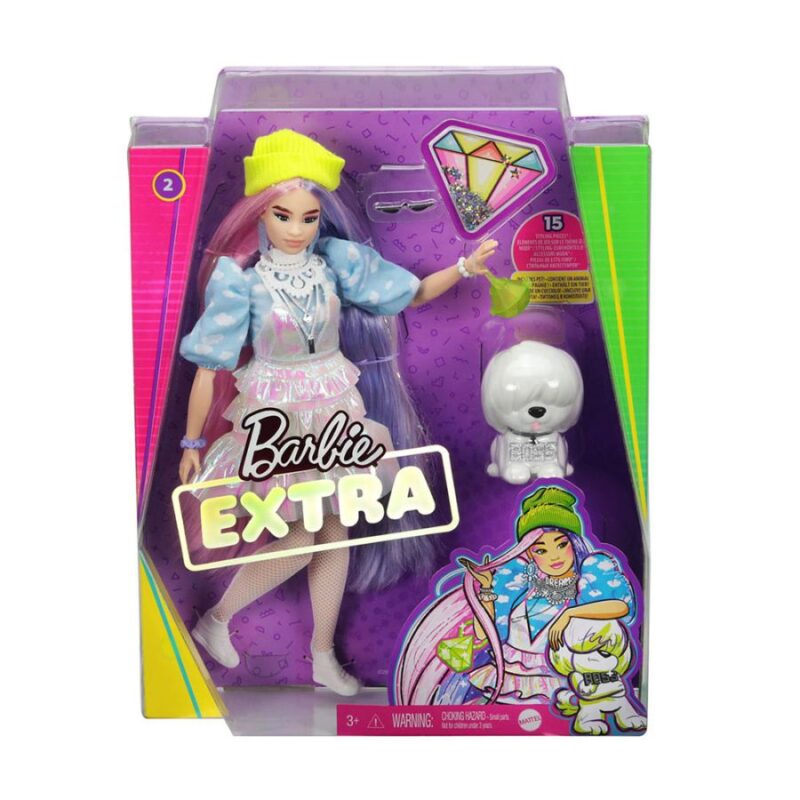 Barbie Extra Boneca com Gorro
