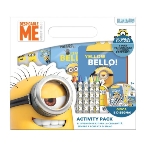 Set Papelaria e Pintura Minions