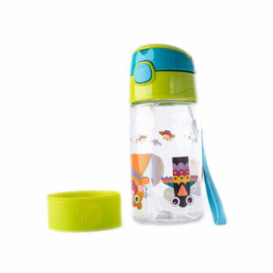 Oops Garrafa com Palhina 400 ml Floresta