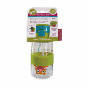 Oops Garrafa com Palhina 400 ml Floresta