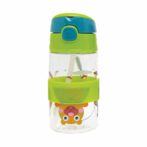 Oops Garrafa com Palhina 400 ml Floresta