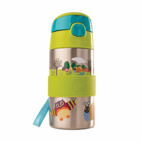 Oops Garrafa Térmica 400 ml Floresta