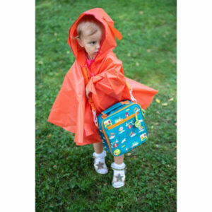 Oops Lancheira + Capa Chuva + Acessórios Floresta