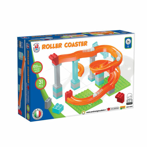 Pista Encaixes Roller Coaster 31 Blocos