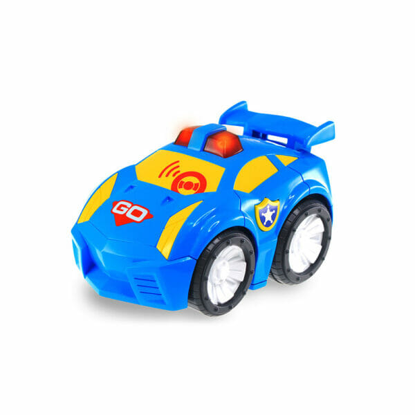 Primeiro Carro Azul Divertido Toca e Foge 12+