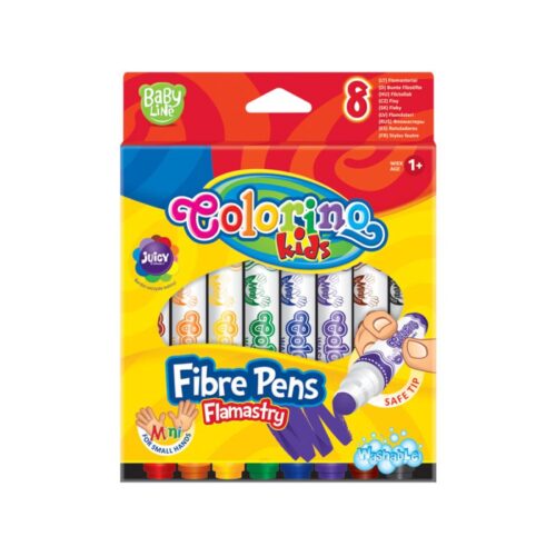 Marcador Ponta Redonda 8 Cores