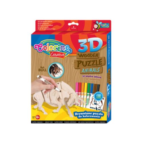 Puzzle 3D Madeira Touro