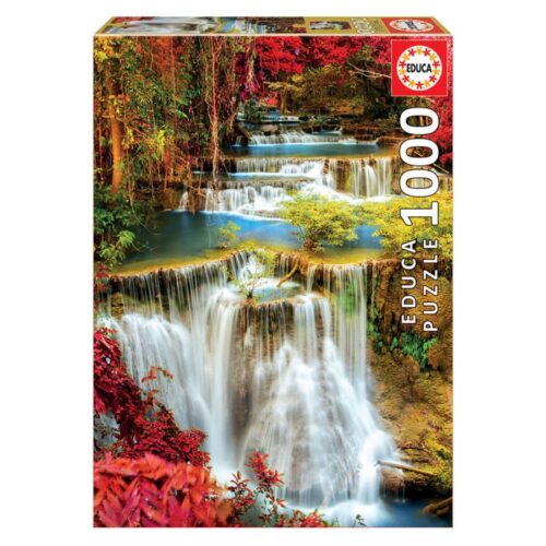 Puzzle 1000 Catarata no Bosque