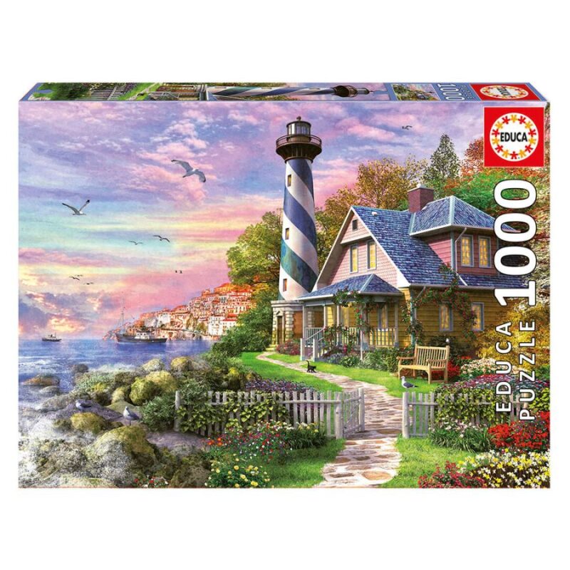 ED17740 Puzzle 1000 Farol em Rock Bay