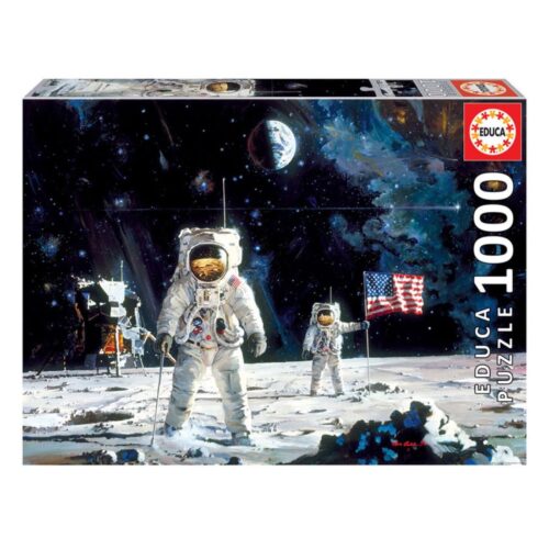 Puzzle 1000 First Men on The Moon
