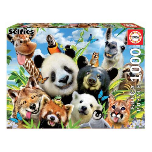 Puzzle 1000 Llama Drama Selfie