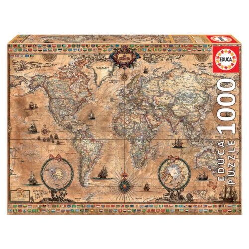 Puzzle 1000 Mapa Mundi