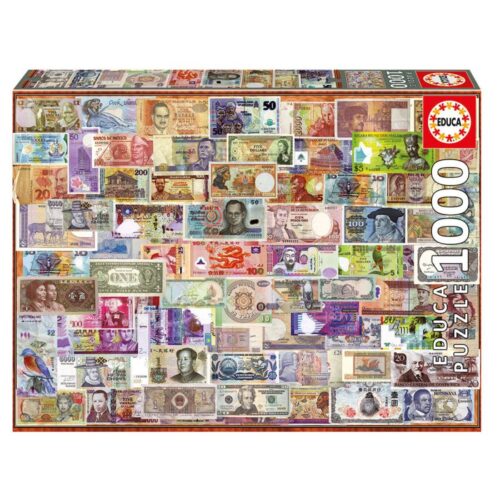Puzzle 1000 Notas do Mundo