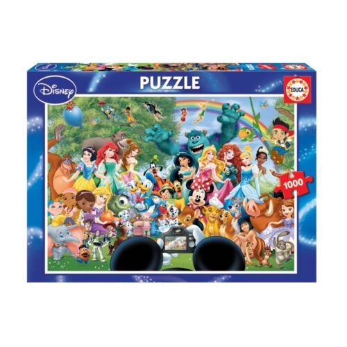 Puzzle 1000 O Maravilhoso Mundo Disney