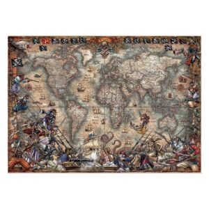 Puzzle 2000 Mapa de Piratas