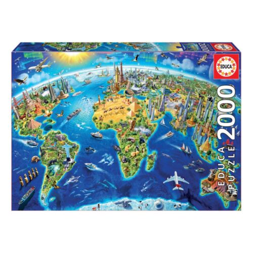 Puzzle 2000 Símbolos do Mundo