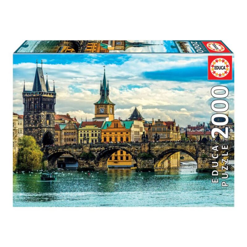 ED18504 Puzzle 2000 Vistas de Praga